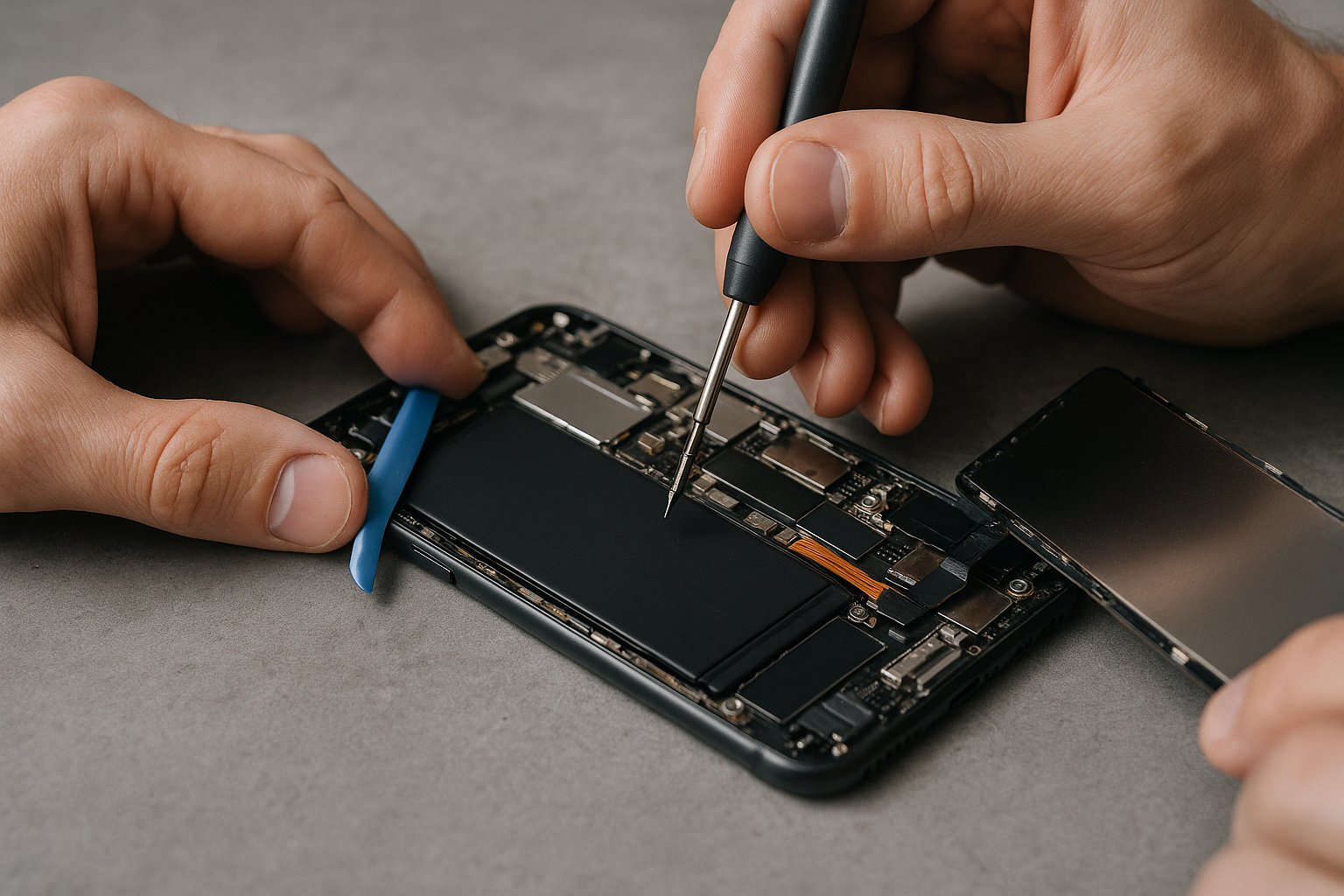 Jak samodzielnie wymienić ekran w smartfonie? - Blog technologiczny - Apple Android IT Naprawy Porady