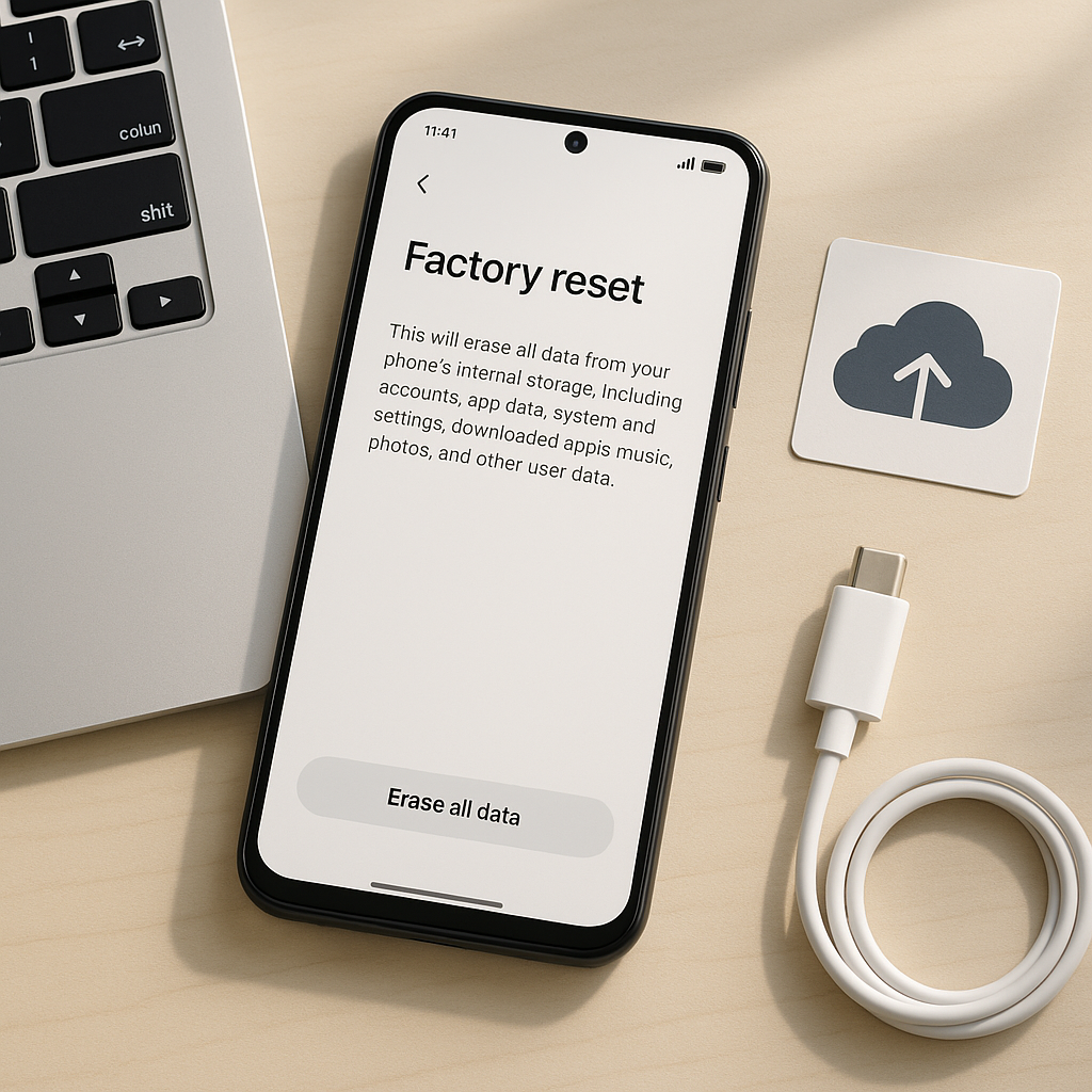 Jak zresetować telefon do ustawień fabrycznych? - Blog technologiczny - Apple Android IT Naprawy Porady